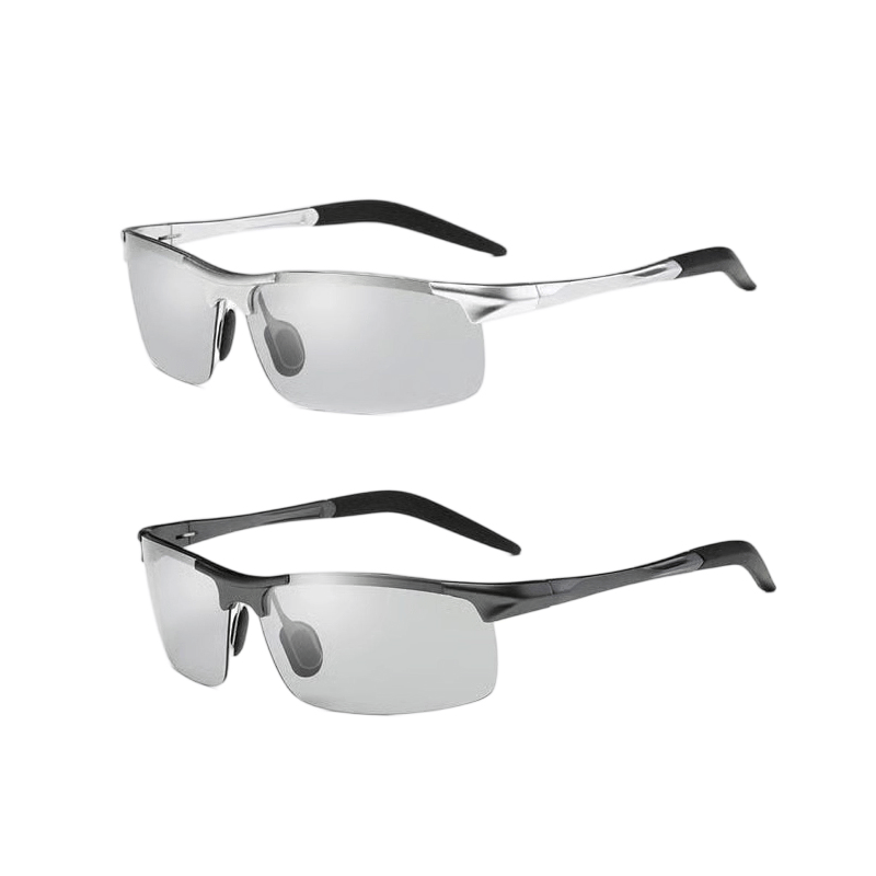 🕶️✨Photochromic Sunglasses with Anti-glare Polarized Lens