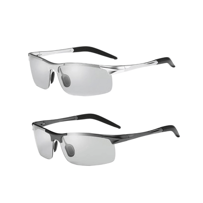 🕶️✨Photochromic Sunglasses with Anti-glare Polarized Lens