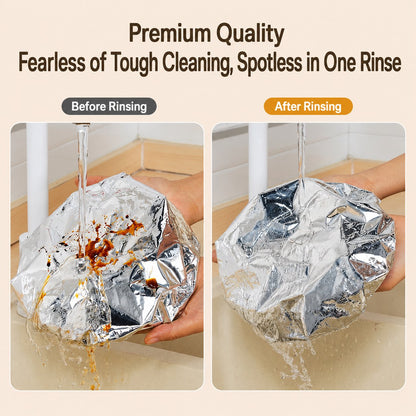 🍲Food Container Aluminum Foil Heat-Retaining Cover(50 Pcs)