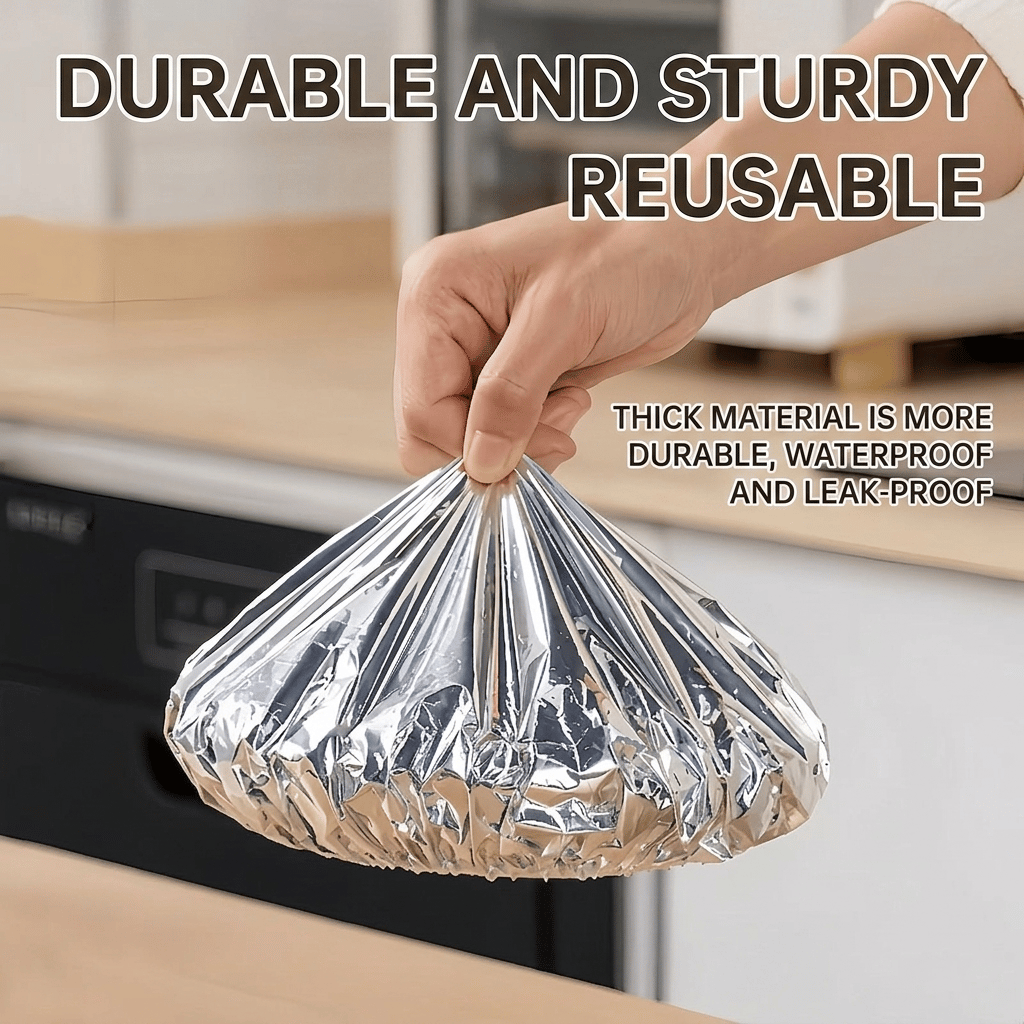 🍲Food Container Aluminum Foil Heat-Retaining Cover(50 Pcs)