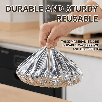 🍲Food Container Aluminum Foil Heat-Retaining Cover(50 Pcs)