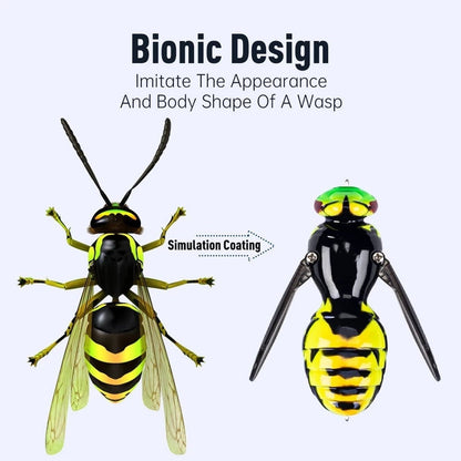 🔥 Last Day 49% OFF – 🐝 Bionic Wasp Topwater Lure That Triggers Explosive Strikes