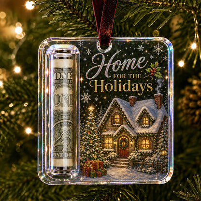 Christmas Cash Gift Ornament — Crystal Money Holder