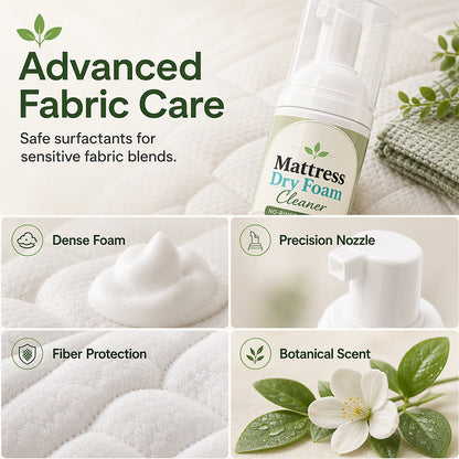 🔥 No-Rinse Mattress & Upholstery Foam Cleaner + FREE Sponge 🛏️🧽