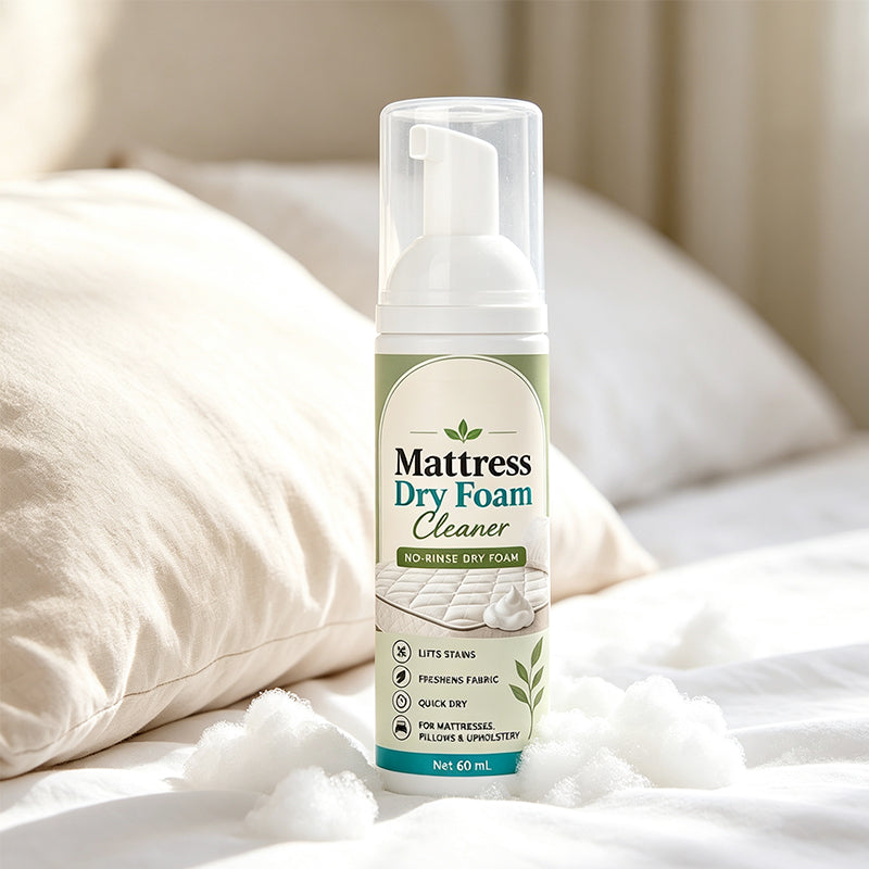 🔥 No-Rinse Mattress & Upholstery Foam Cleaner + FREE Sponge 🛏️🧽