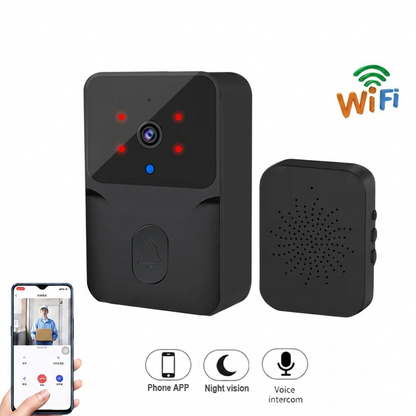 💥X8 WiFi-Free Video Doorbell Kit