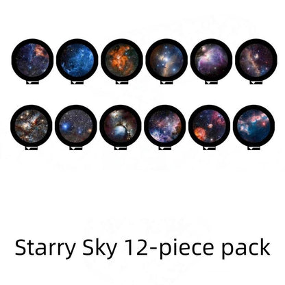 🥳🥳USB projektor nočného svetla s galaxiou a mesiacom