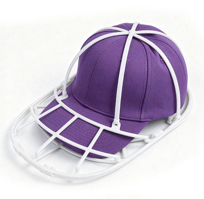 PP Hat Washer Cage with Adjustable Shaper(Free Gift-White Zipper Mesh Bag)