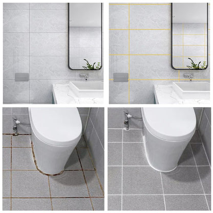 TileMarker 1+2 FREE - Anti-Mold Ceramic Tile Joint Pen Marker with Grout Hook Knife