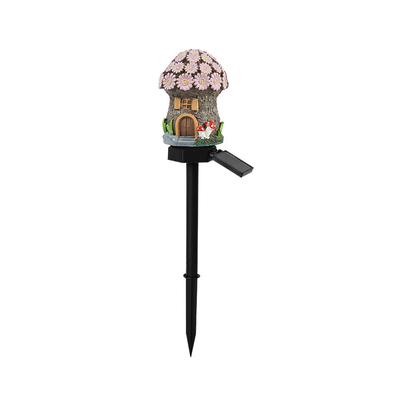 🔥Summer Sale is ON! Up to 60% OFF - Solar Fairy-Tale Mushroom Cottage Garden Light