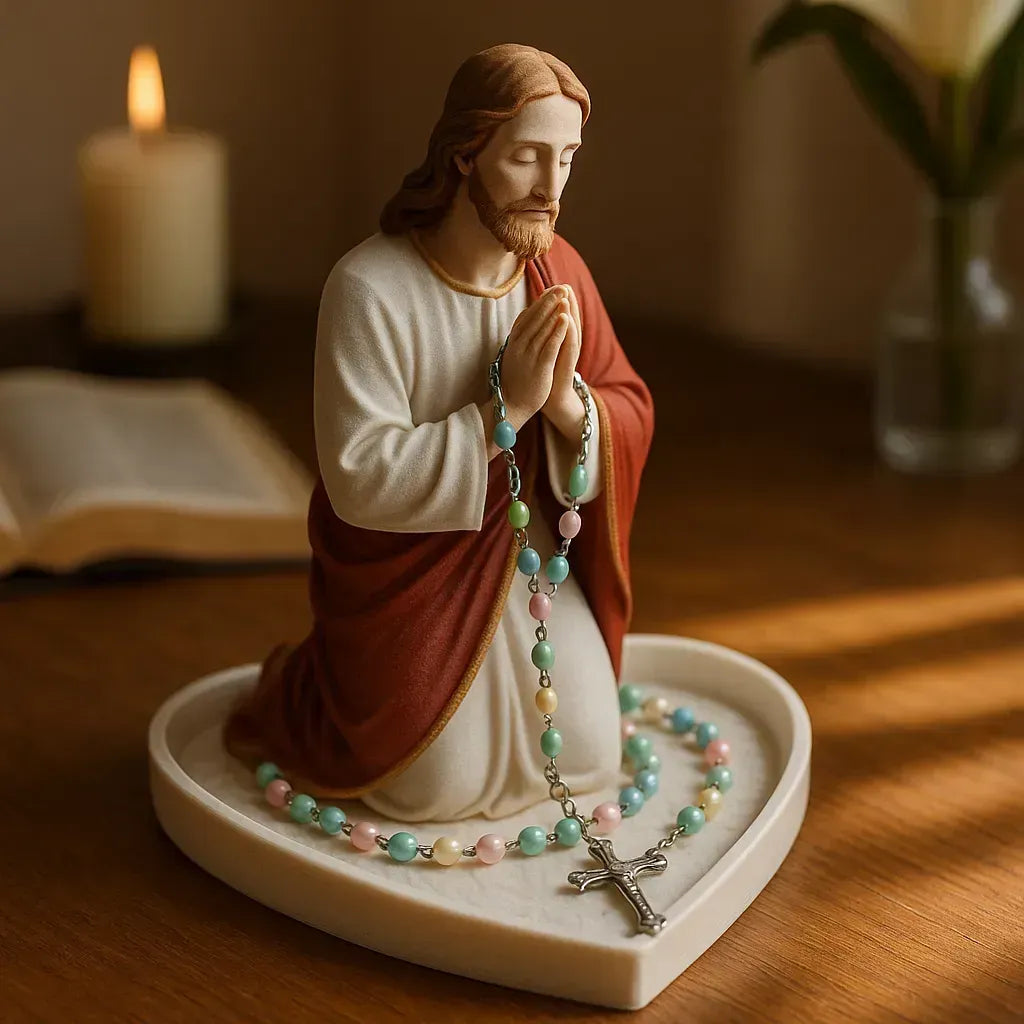 🔥Virgin Mary Rosary Holder （Necklace not included） - ⌛Limited Handmade Series