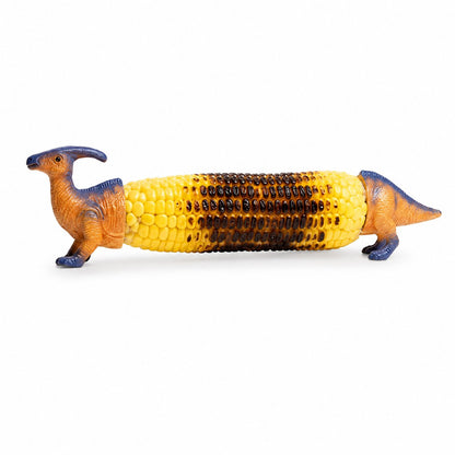 🔥Last Day Promotion🦖Dinosaur Corn Holders for Corn On The Cob🧒 - Funny Corn Cob Holder for Kids and Adults with Stainless Steel Prongs🌽