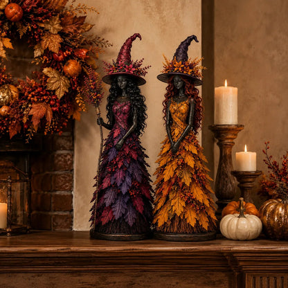 💥LAST DAY 49% OFF - 🧙 Enchanted Autumn Witch Figurine(✨Buy 2 Free Shipping)