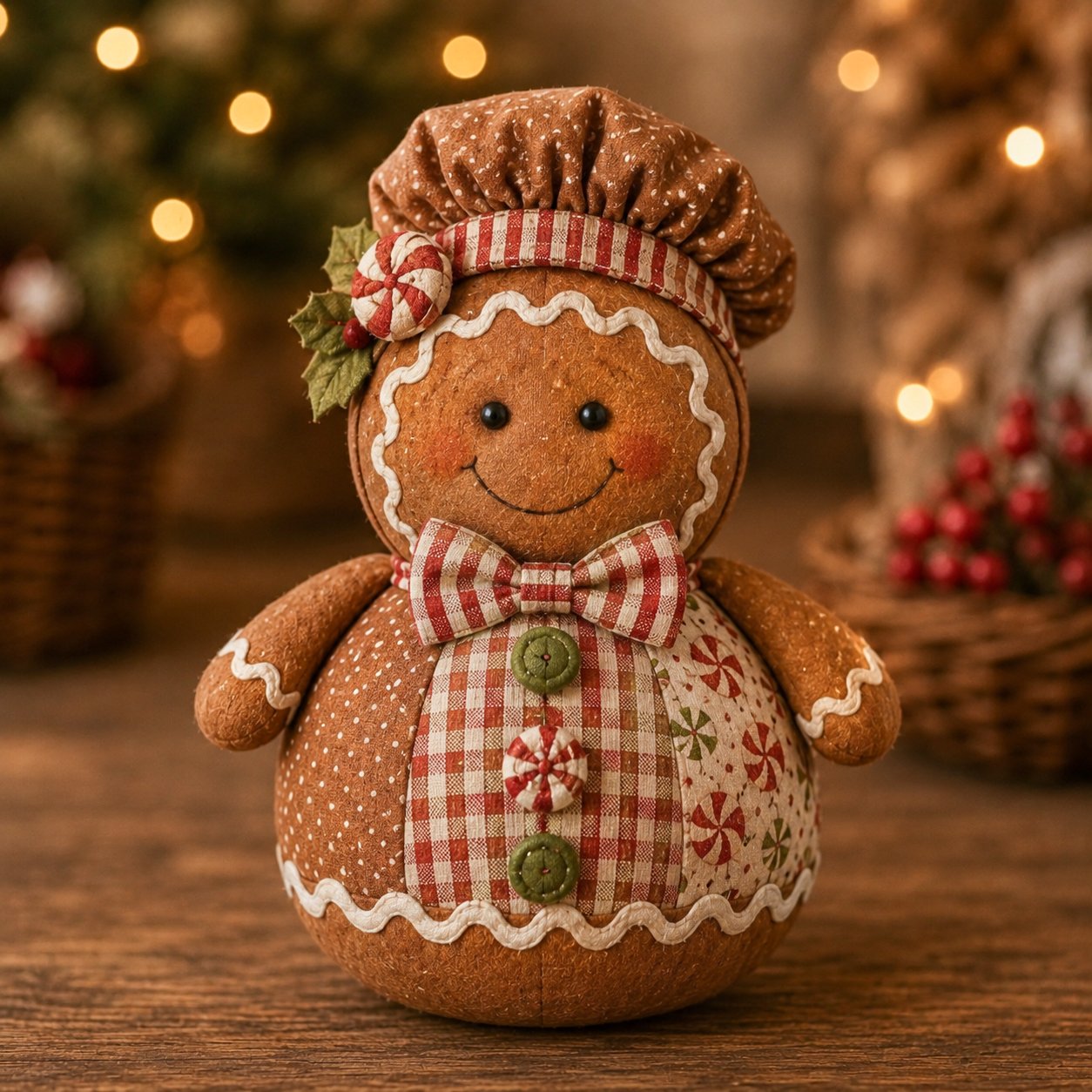 🎁Last Day 49% OFF - 🎄🎅Patchwork Fabric Doll DIY Kit