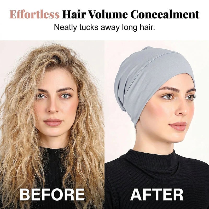 🔥Last Day 49% OFF⏰Soft Stretch Turban Cap for Women
