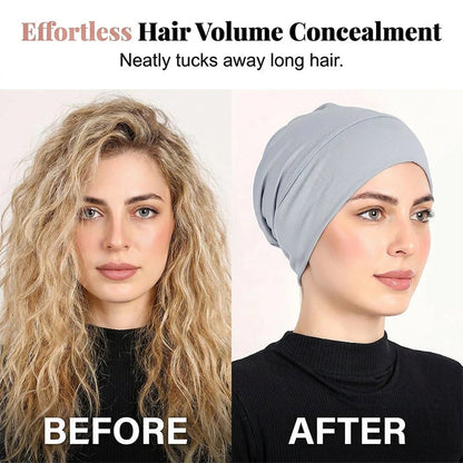 🔥Last Day 49% OFF⏰Soft Stretch Turban Cap for Women