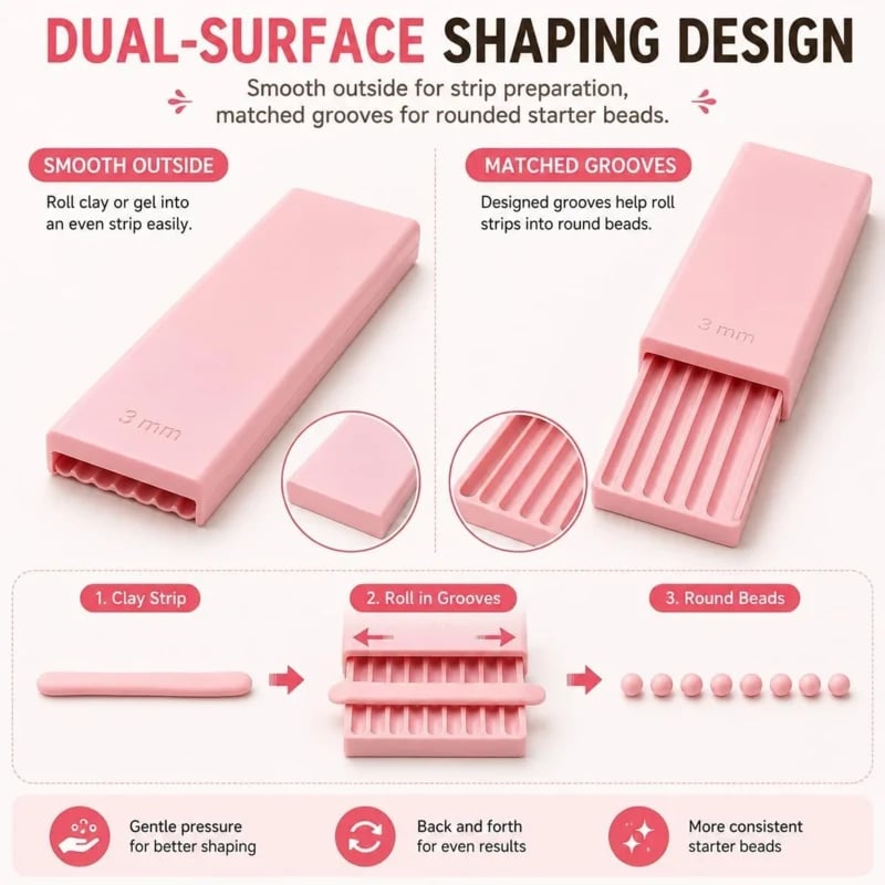 3D Printed Mini Clay Ball Maker Set