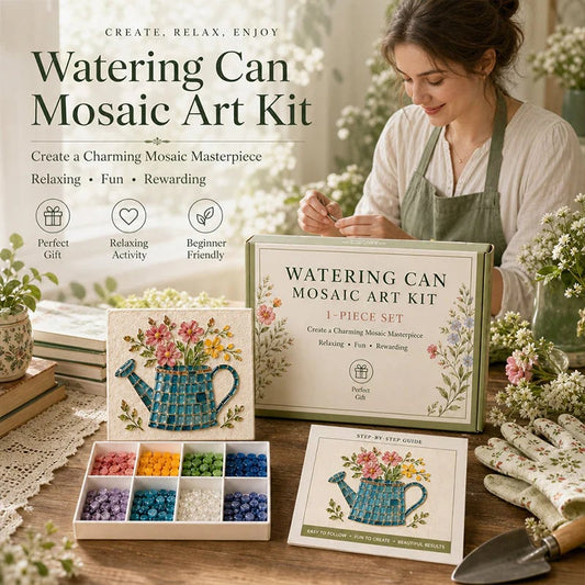 🎉Watering Can Mosaic Art Kit