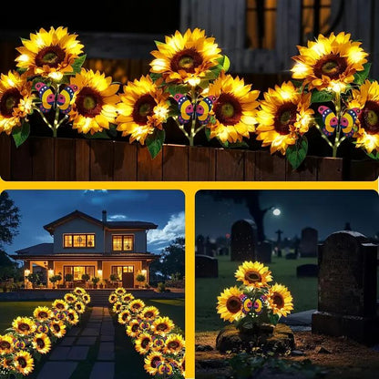 🌞Last Day 70% OFF🔥Solar LED Sunflower Garden Lights