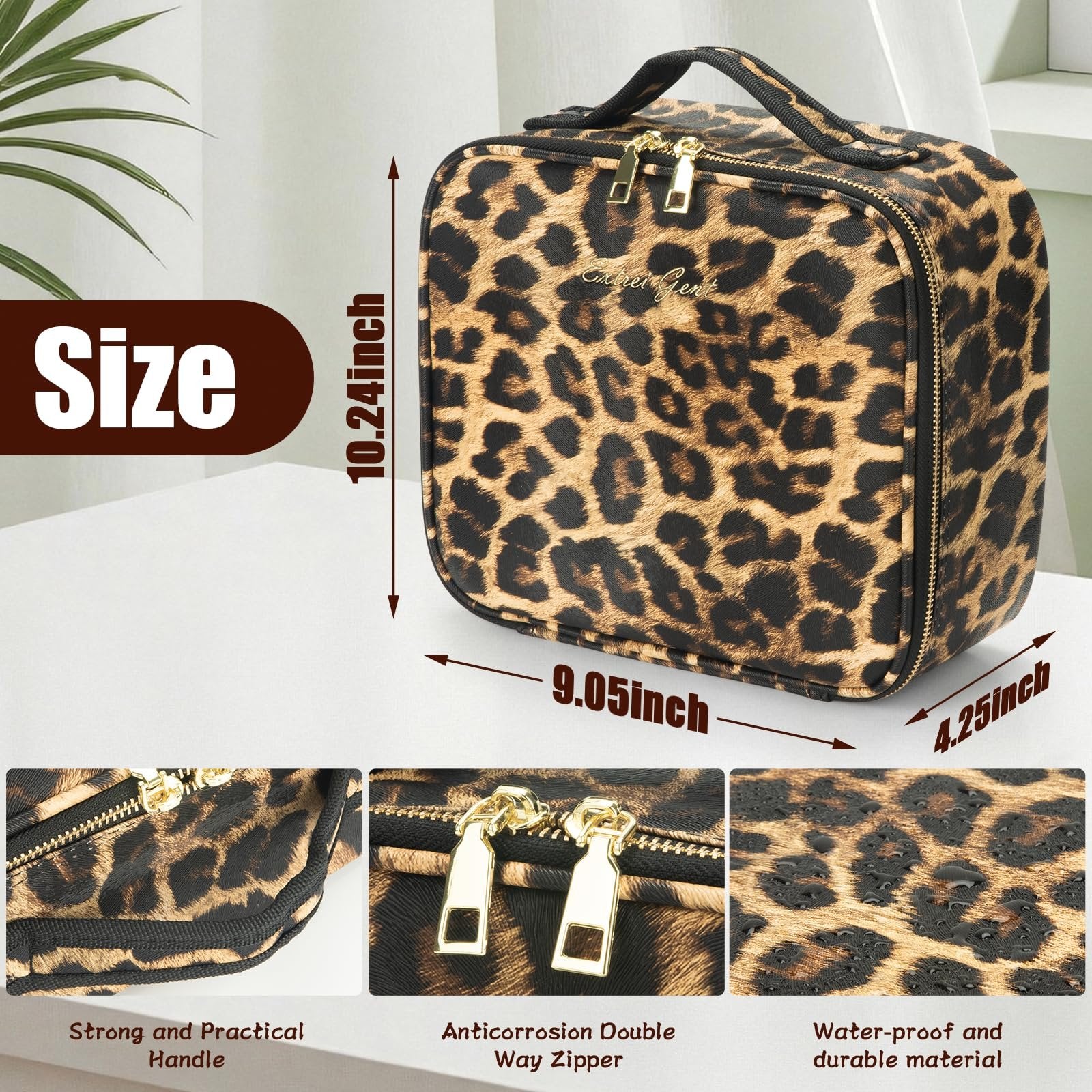 LED Makeup Travel Case
