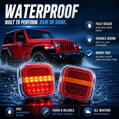 🚚HOT SALE 50% OFF - 🔥Wireless Magnetic Light LED Trailer Light Kit