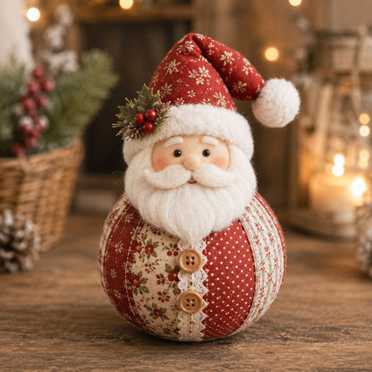 🎁Last Day 49% OFF - 🎄🎅Patchwork Fabric Doll DIY Kit