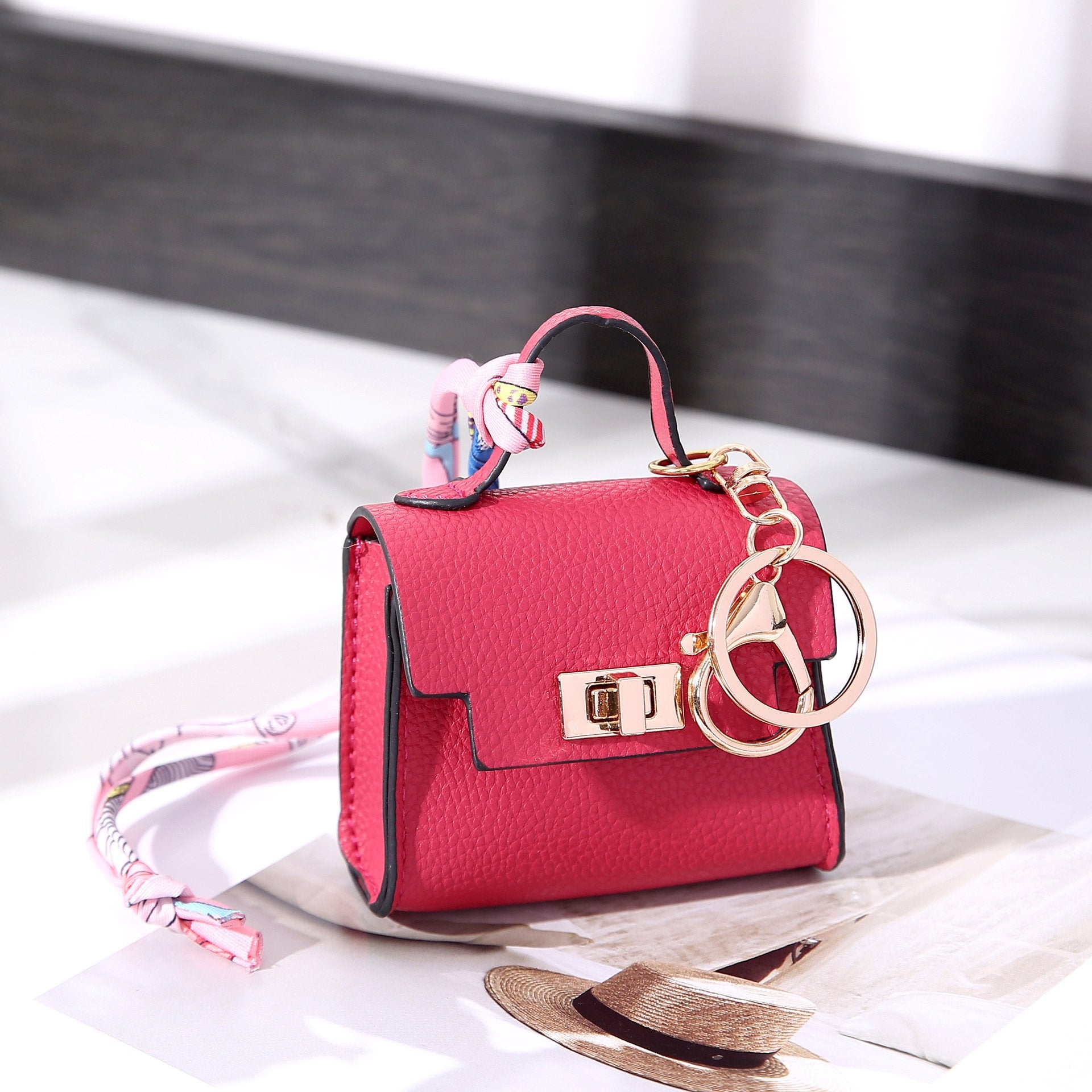 🔥Last Day $7.99👜Mini Square Bag Pendant Keychain