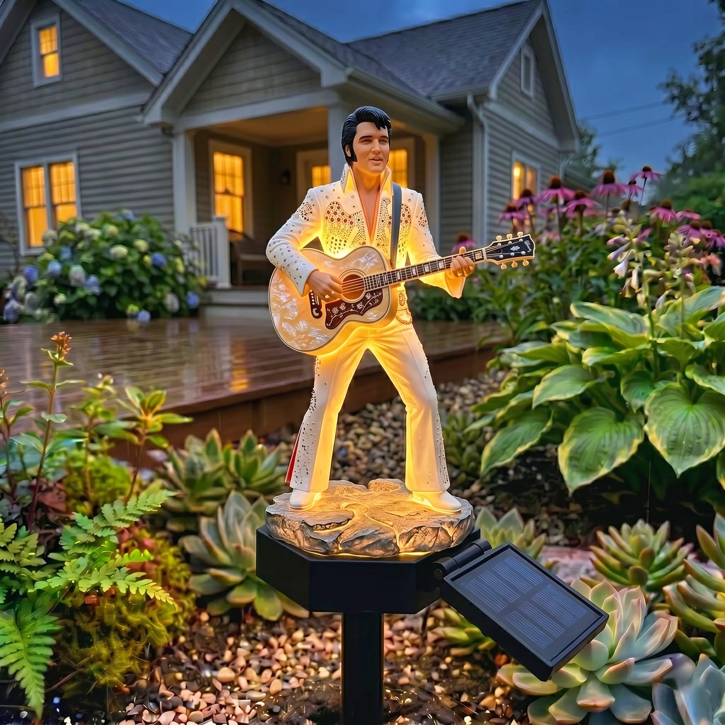 TODAY'S SPECIAL OFFER-50% OFF🔥 ELVIS PRESLEY SOLAR GARDEN LIGHT