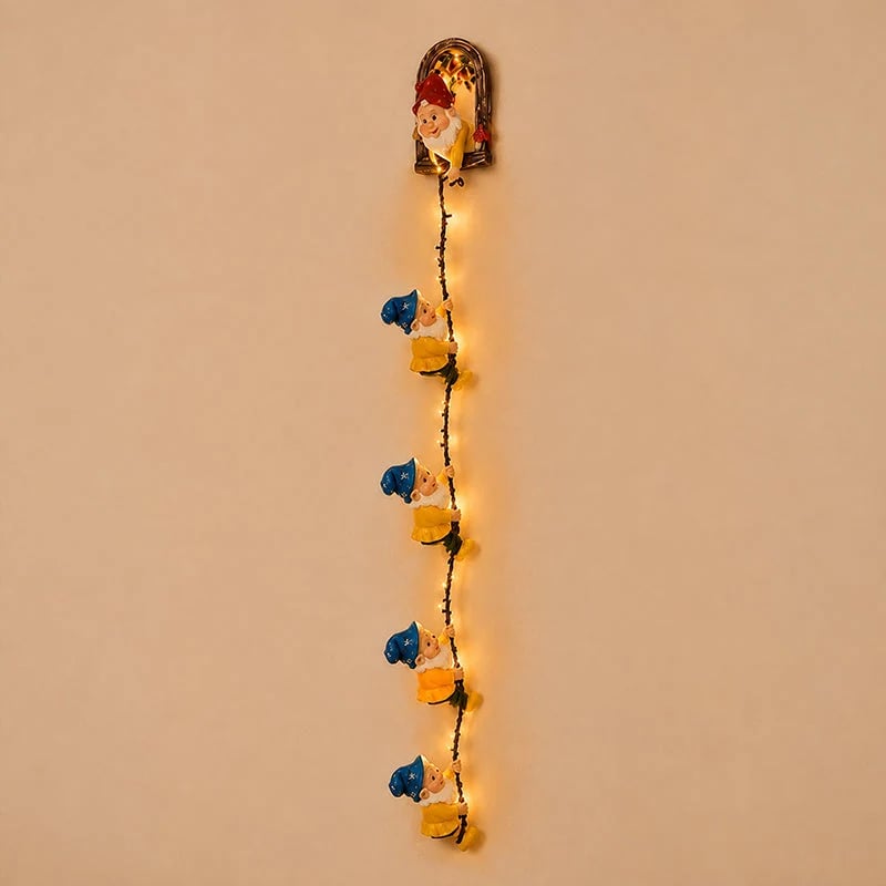 🎉🎄 Christmas Gnome String Lights