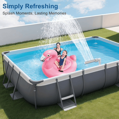 🌊Pool Fountain Waterfall Sprayer – Easy Install Pool Water Feature
