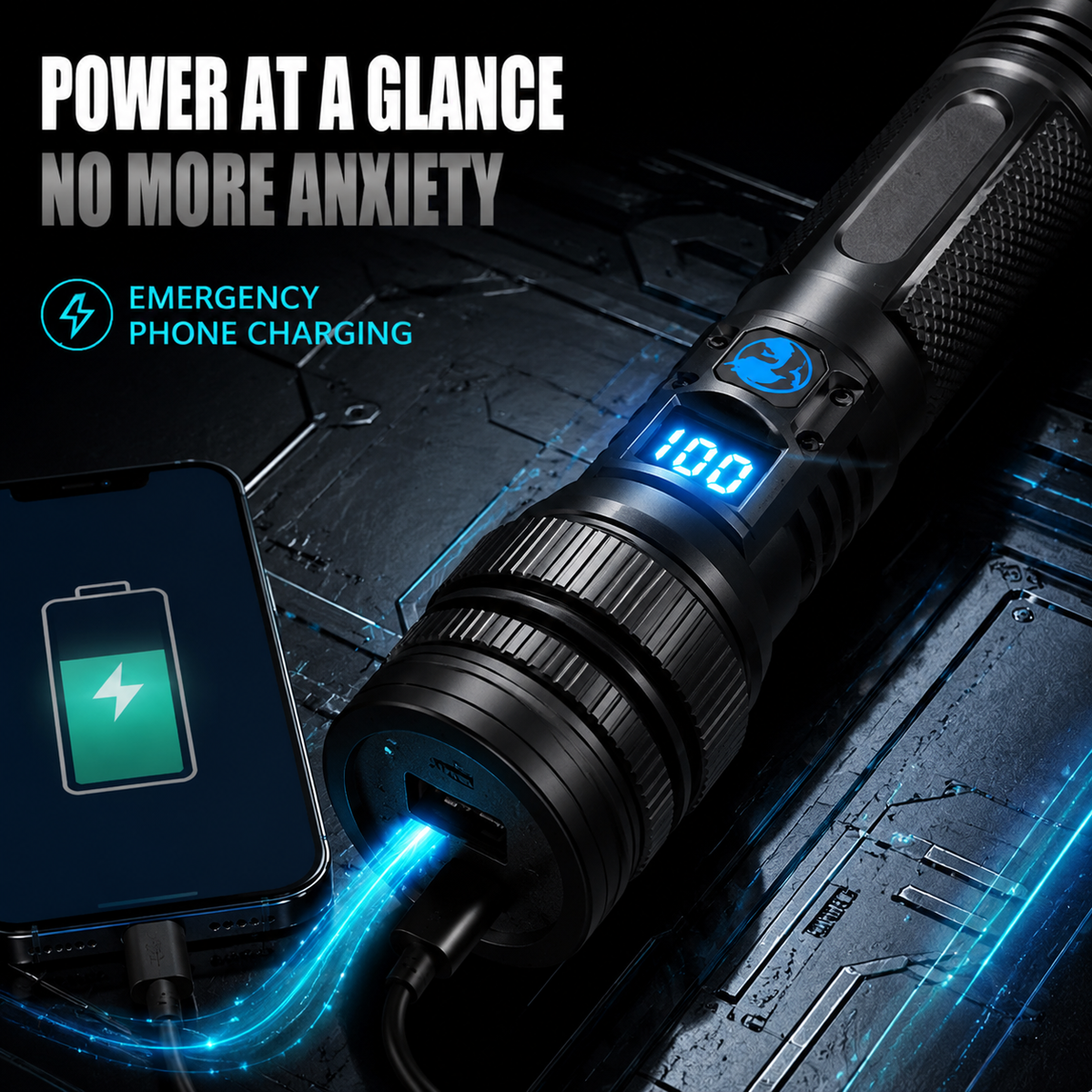 ✈️Last Day 50% OFF⚡️High-power flashlight