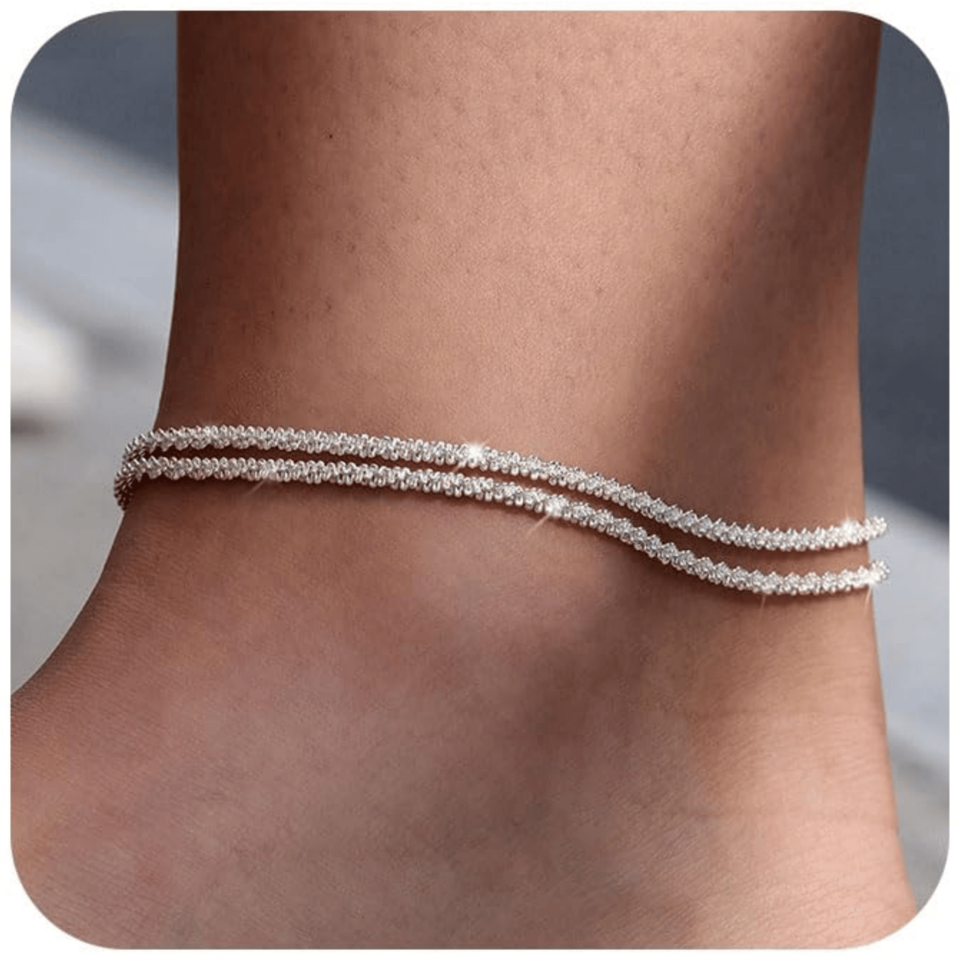 🎁HOT SALE 49% OFF🔥Dainty Layered Anklet For Women