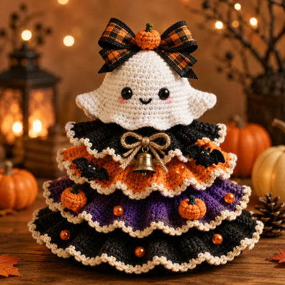 🎃 Halloween Crochet DIY Kit – Create Your Own Spooky Tabletop Decor