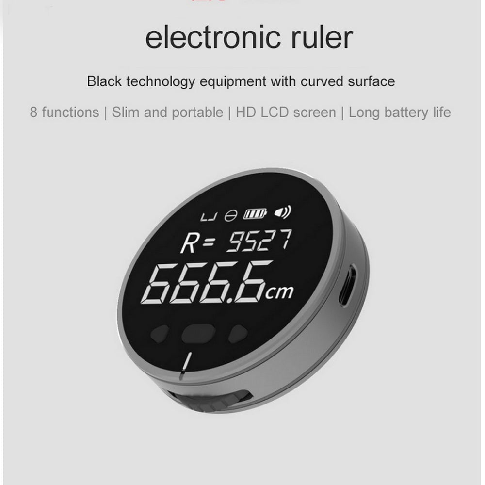 Precision Edge Digital LCD Electronic Measuring Tape