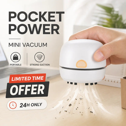 Portable Mini Desk Vacuum Cleaner