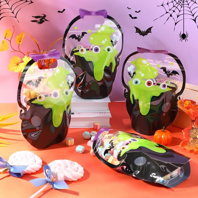 Halloween Treat Bags - Cute Trick Or Treat Candy Bags For Kids & Parties