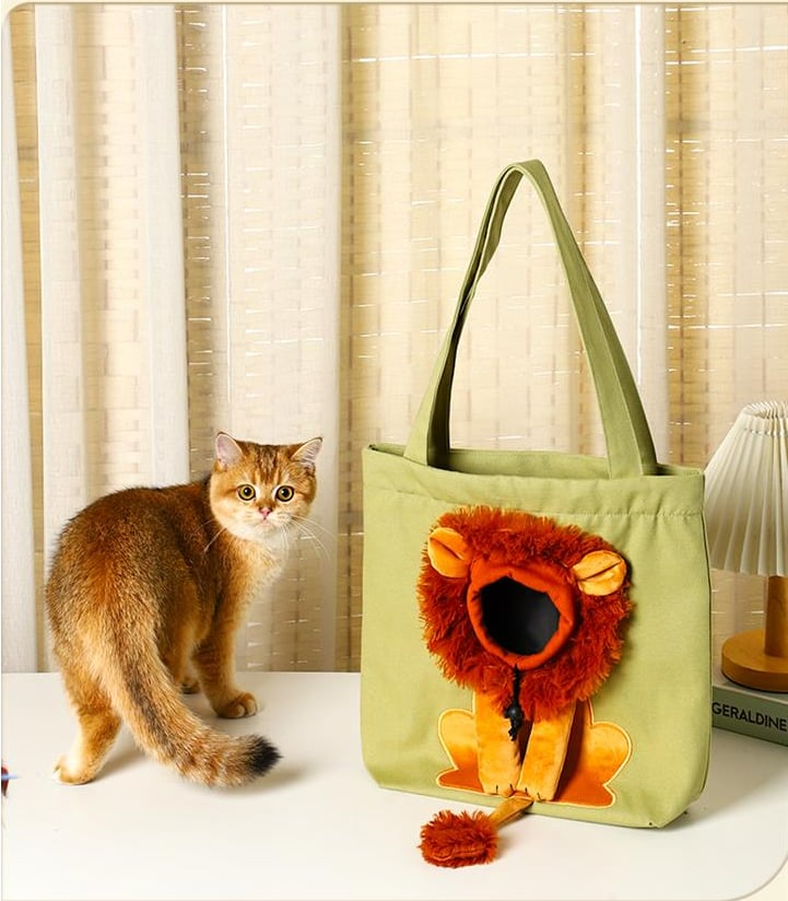 💲One day sale, 49% off everything!🦁Pet Canvas Shoulder Carrying Bag
