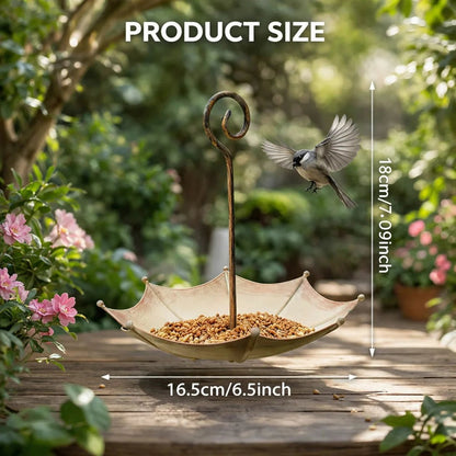 🐦49% OFF🐦Mini Umbrella Bird Feeder — Whimsical Garden Charm