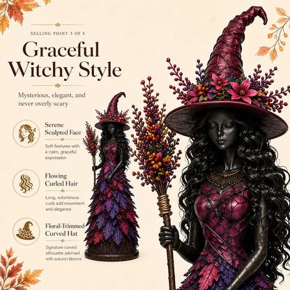 💥LAST DAY 49% OFF - 🧙 Enchanted Autumn Witch Figurine(✨Buy 2 Free Shipping)