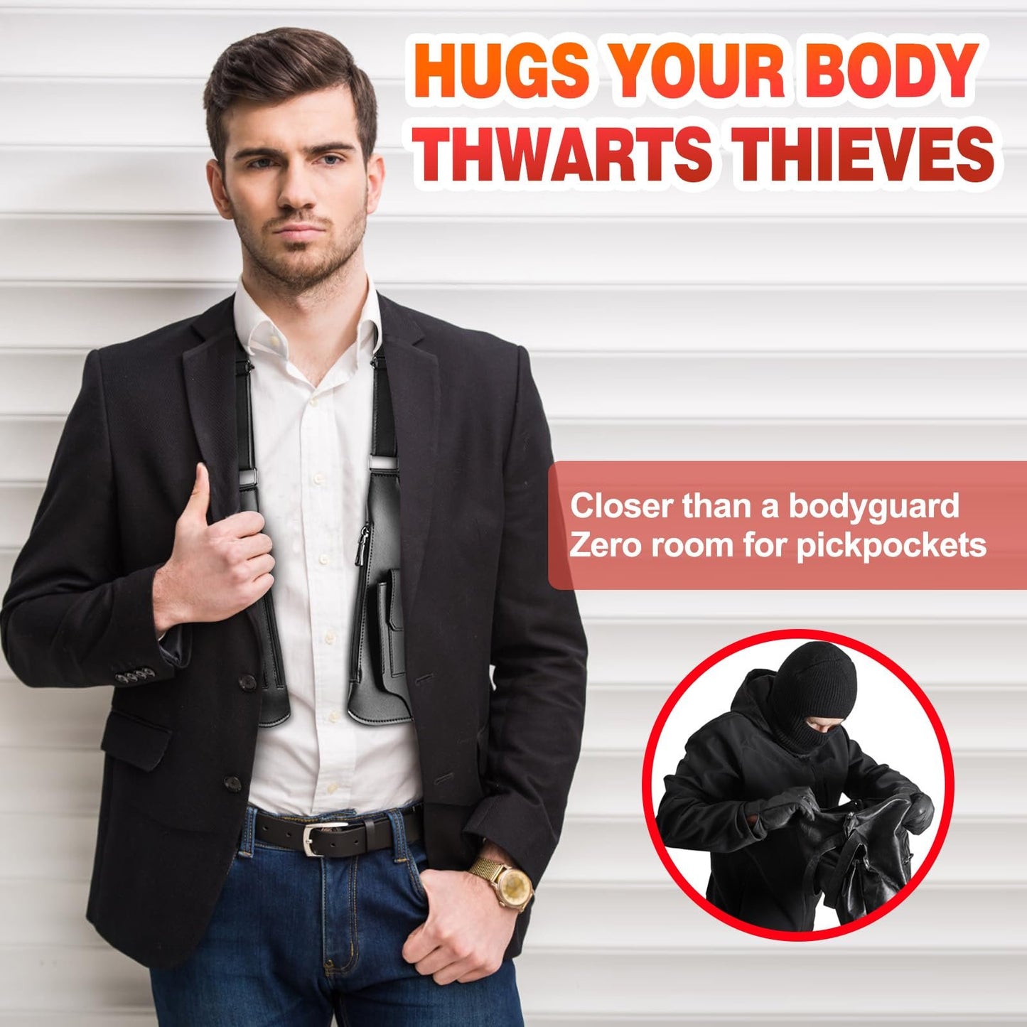 Concealed Tactical Crossbody Underarm Bag