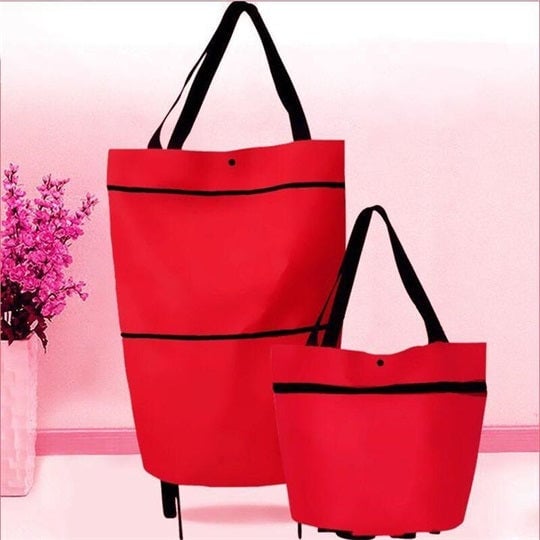 🔥LAST DAY-50% OFF🔥 2 in 1 Foldable Shopping Cart🎁