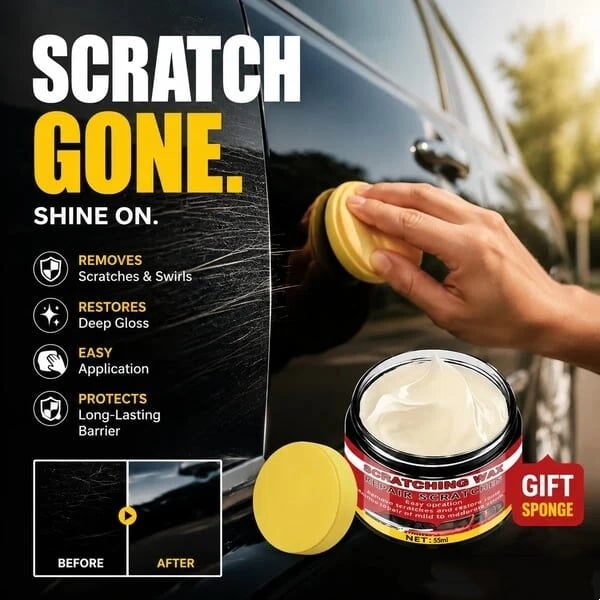 LAST DAY 60% OFF🔥Ultimate Car Scratch Remover Wax
