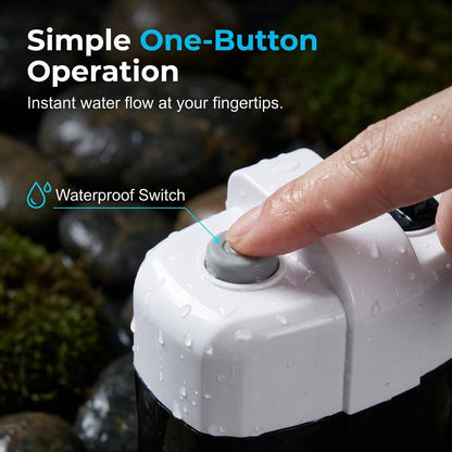 ✨Exclusive Offer🚿 Stay Fresh Outdoors💥 Portable Camping Shower with Adjustable Flow – For Easy & Convenient Outdoor Cleaning!