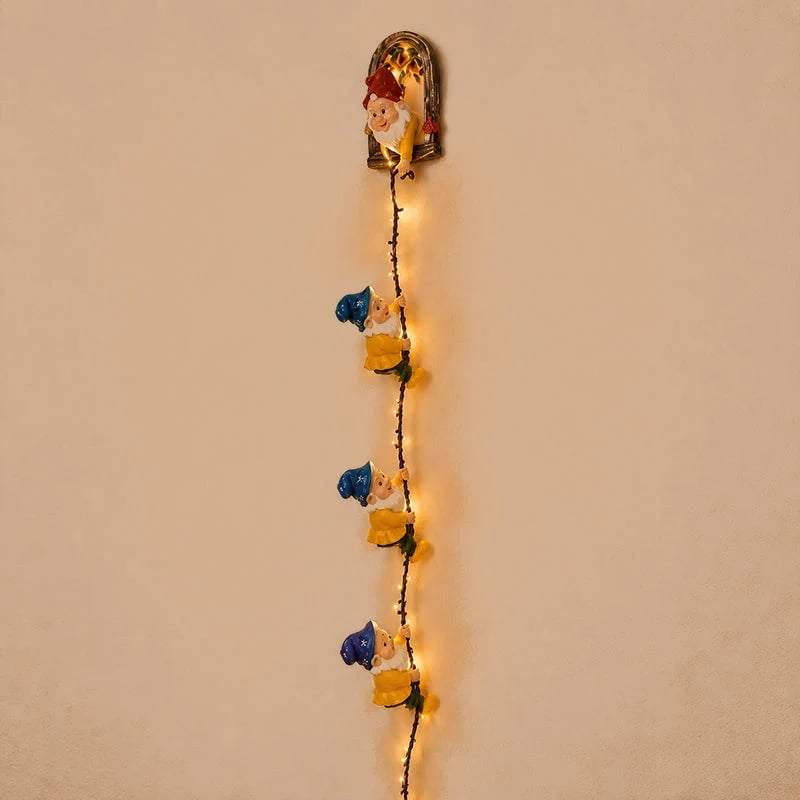 🎉🎄 Christmas Gnome String Lights