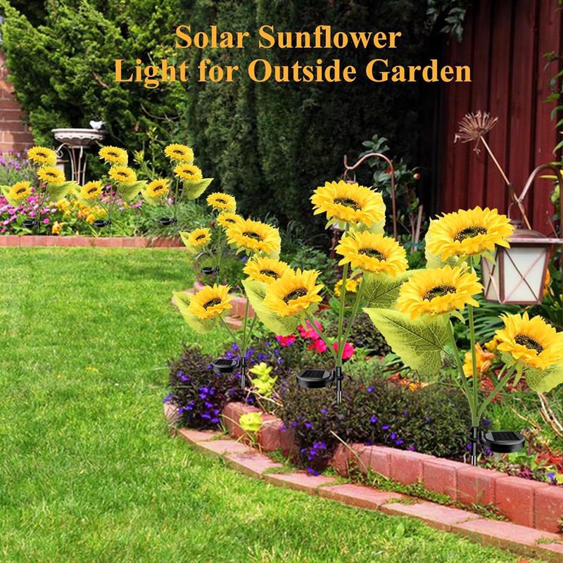 🌞Last Day 70% OFF🔥Solar LED Sunflower Garden Lights
