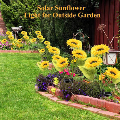 🌞Last Day 70% OFF🔥Solar LED Sunflower Garden Lights