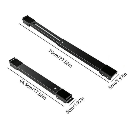 🔥2-Pack Adjustable Telescopic Heavy Duty Metal Frame Appliance Moving Dolly