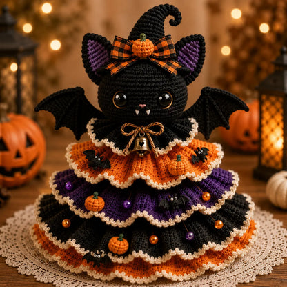 🎃 Halloween Crochet DIY Kit – Create Your Own Spooky Tabletop Decor
