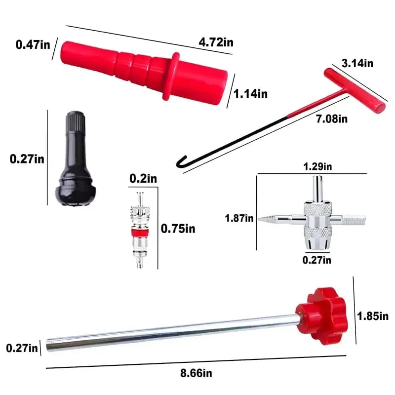 🔥😍🚗 Quick Change Tire Valve Tool Kit