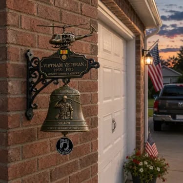 🔥LAST DAY 50% OFF - 🥇 -Vietnam Veteran Tribute Wall Bell